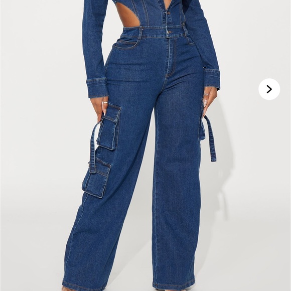 Denim - Blue Jeans Jumpsuit